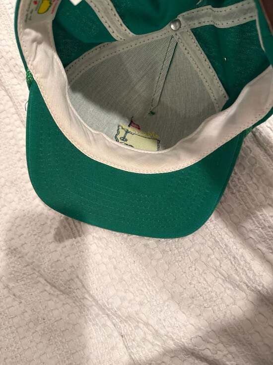 Vintage Masters Hat Leather ANGC Beckmans American Needle USA Made Deadstock New - Picture 6 of 6